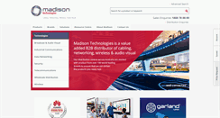 Desktop Screenshot of madisontech.com.au